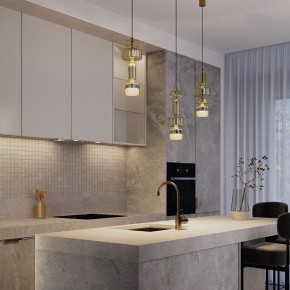 Подвесной светильник Maytoni Level MOD253PL-L18BS3K3 в Озерске - ozersk.mebel24.online | фото 3