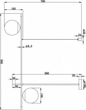 Подвесной светильник Maytoni Nostalgia MOD048PL-02G в Озерске - ozersk.mebel24.online | фото 2