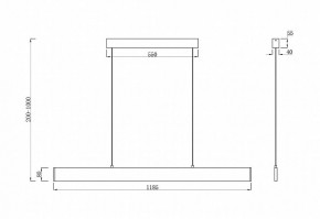 Подвесной светильник Maytoni Step P010PL-L30G4K в Озерске - ozersk.mebel24.online | фото 4