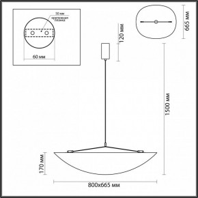 Подвесной светильник Odeon Light Silk 7067/36L в Озерске - ozersk.mebel24.online | фото 6