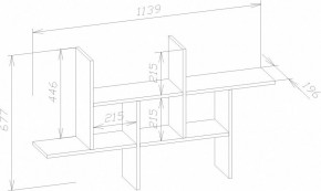 Полка навесная ПК-6 в Озерске - ozersk.mebel24.online | фото 4