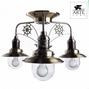 Потолочная люстра Arte Lamp Sailor A4524PL-3AB в Озерске - ozersk.mebel24.online | фото 2
