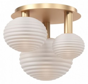 Потолочная люстра Maytoni Halo MOD268CL-03G в Озерске - ozersk.mebel24.online | фото