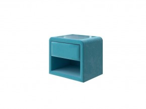 PROxSON Тумба Cube (Ткань: Велюр Shaggy Azure) 52x41 в Озерске - ozersk.mebel24.online | фото 1