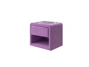 PROxSON Тумба Cube (Ткань: Велюр Shaggy Lilac) 52x41 в Озерске - ozersk.mebel24.online | фото