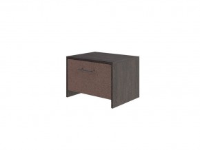 PROxSON Тумба Varna (ЛДСП+ткань Дуб Кантербери/Tesla Брауни) 51x40 в Озерске - ozersk.mebel24.online | фото