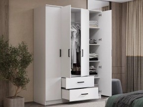 Шкаф 4-х створчатый Титан (белый) в Озерске - ozersk.mebel24.online | фото 4