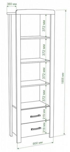 Шкаф для белья Бартоло ВТД-ГФ в Озерске - ozersk.mebel24.online | фото 2