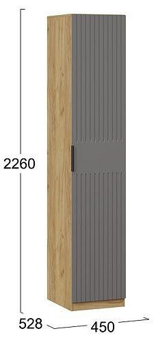 Шкаф для белья Хилтон в Озерске - ozersk.mebel24.online | фото 4