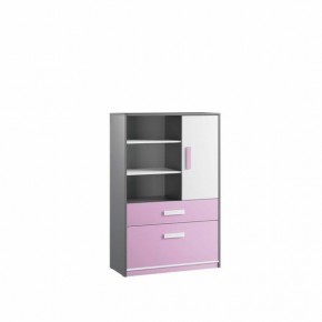 Шкаф книжный Кэнди КШ-2 Лаванда в Озерске - ozersk.mebel24.online | фото