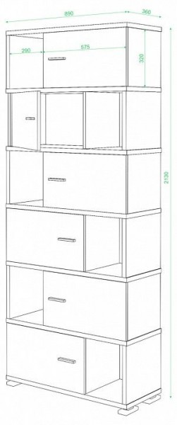 Шкаф комбинированный Домино СБ-30/6 в Озерске - ozersk.mebel24.online | фото 2