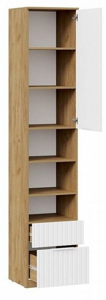 Шкаф комбинированный Хилтон Исп. 2 в Озерске - ozersk.mebel24.online | фото 2
