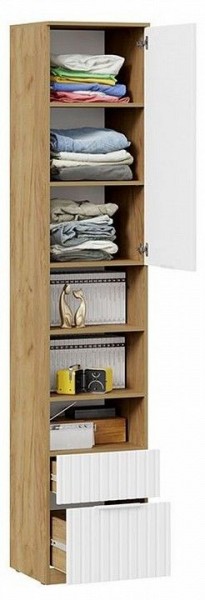 Шкаф комбинированный Хилтон Исп. 2 в Озерске - ozersk.mebel24.online | фото 5
