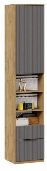 Шкаф комбинированный Хилтон Исп. 2 в Озерске - ozersk.mebel24.online | фото 4