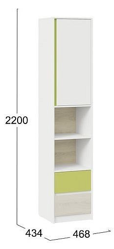Шкаф комбинированный Сканди в Озерске - ozersk.mebel24.online | фото 5