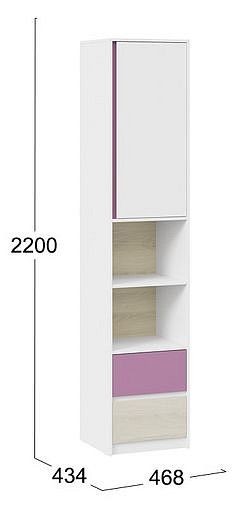 Шкаф комбинированный Сканди в Озерске - ozersk.mebel24.online | фото 5