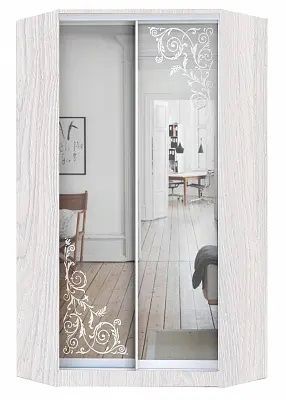 Шкаф-купе ХИТ-У-L-24-64-66 ОРНАМЕНТ в Озерске - ozersk.mebel24.online | фото