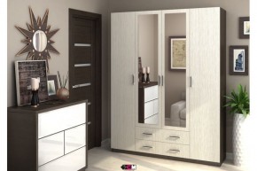 Шкаф Квадро венге/дуб белфорд в Озерске - ozersk.mebel24.online | фото 2