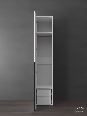 Шкаф Linnea MHR-1-3 2050х400х510 (Белый-М 11.1.1) в Озерске - ozersk.mebel24.online | фото 6