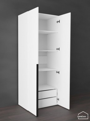 Шкаф Linnea MHR-2-4 2050х800х510 (Белый-М 11.1.1) в Озерске - ozersk.mebel24.online | фото 6