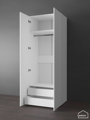 Шкаф Linnea MHR-2PO-3 2050х800х510 (Белый-М 11.1.1) в Озерске - ozersk.mebel24.online | фото 5