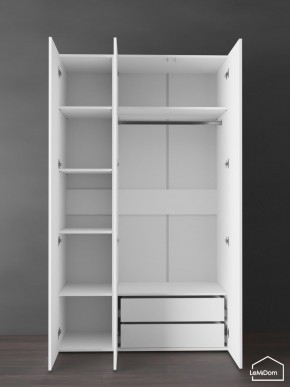 Шкаф Linnea MHR-3PO-2 2050х1200х510 (Белый-М 11.1.2) в Озерске - ozersk.mebel24.online | фото 6