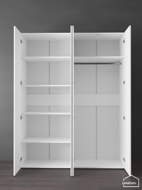 Шкаф Linnea MHR-4PO-1 2050х1600х510 (Белый-М 11.1.2) в Озерске - ozersk.mebel24.online | фото 4