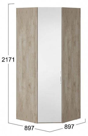 Шкаф платяной Эмбер СМ-348.07.007 L в Озерске - ozersk.mebel24.online | фото 3