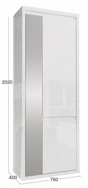 Шкаф платяной Норден СТЛ.413.01 в Озерске - ozersk.mebel24.online | фото 3