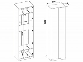 Шкаф платяной ШО-4 в Озерске - ozersk.mebel24.online | фото 8