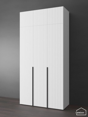 Шкаф с антресолью Linnea MHR-3A-1 2450х1200х510 (Белый-М 11.1.2) в Озерске - ozersk.mebel24.online | фото