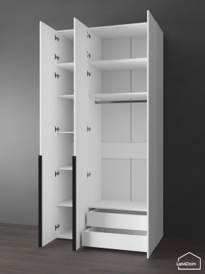 Шкаф с антресолью Linnea MHR-3A-2 2450х1200х510 (Белый-М 11.1.1) в Озерске - ozersk.mebel24.online | фото 5