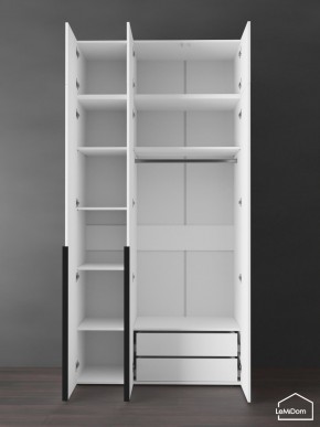 Шкаф с антресолью Linnea MHR-3A-2 2450х1200х510 (Белый-М 11.1.2) в Озерске - ozersk.mebel24.online | фото 6