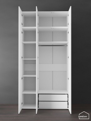 Шкаф с антресолью Linnea MHR-3POA-2 2450х1200х510 (Белый-М 11.1.1) в Озерске - ozersk.mebel24.online | фото 6