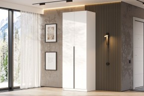 Шкаф ШК-5 + 2 полки (800) Белый текстурный в Озерске - ozersk.mebel24.online | фото 2