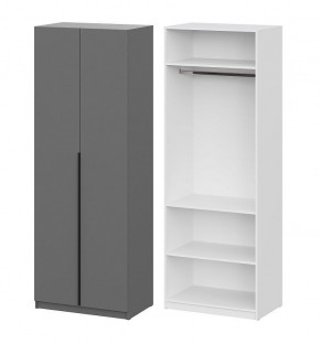 Шкаф ШК-5 + 2 полки (800) Графит серый в Озерске - ozersk.mebel24.online | фото