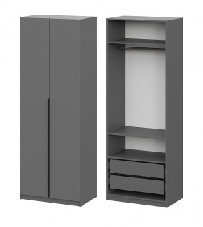 Шкаф ШК-5 + 2 полки + ящики (800) Графит в Озерске - ozersk.mebel24.online | фото 1