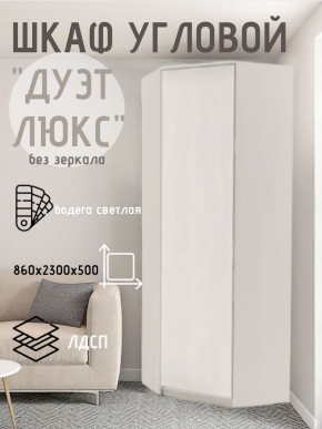 Шкаф угловой Дуэт Люкс без зеркала в Озерске - ozersk.mebel24.online | фото 1
