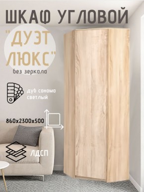 Шкаф угловой Дуэт Люкс без зеркала в Озерске - ozersk.mebel24.online | фото 5
