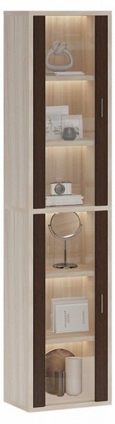 Шкаф-витрина Домино СУ(ш1в2)+2ФС в Озерске - ozersk.mebel24.online | фото 2