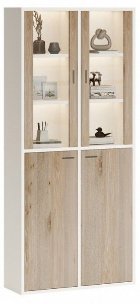 Шкаф-витрина Домино СУ(ш2в2)+2ФС+2ФГ в Озерске - ozersk.mebel24.online | фото 3