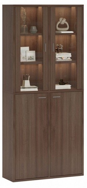 Шкаф-витрина Домино СУ(ш2в2)+2ФС+2ФГ в Озерске - ozersk.mebel24.online | фото 2