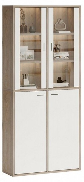 Шкаф-витрина Домино СУ(ш2в2)+2ФС+2ФГ в Озерске - ozersk.mebel24.online | фото 2