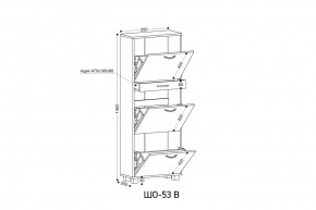 ШО-53 В тумба для обуви в Озерске - ozersk.mebel24.online | фото 3