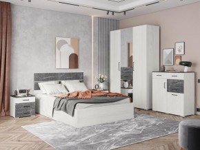Спальня Теана Ясень Анкор светлый/Мрамор дарк в Озерске - ozersk.mebel24.online | фото