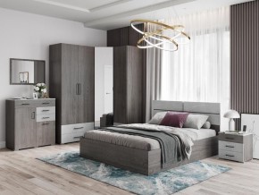 Спальня Теана Ясень Анкор темный/Мрамор лайт в Озерске - ozersk.mebel24.online | фото
