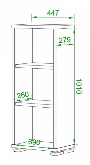 Стеллаж Домино нельсон ПУ-10-1 в Озерске - ozersk.mebel24.online | фото 2