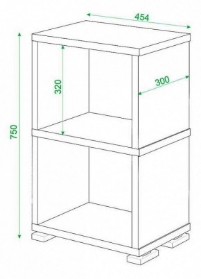 Стеллаж Домино СБ-15/2 в Озерске - ozersk.mebel24.online | фото 2