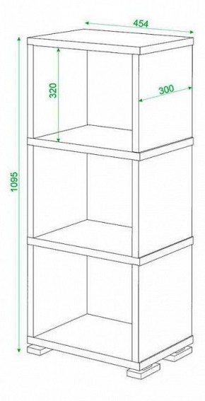 Стеллаж Домино СБ-15/3 в Озерске - ozersk.mebel24.online | фото 2