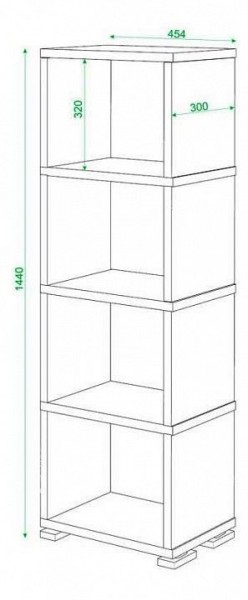 Стеллаж Домино СБ-15/4 в Озерске - ozersk.mebel24.online | фото 3